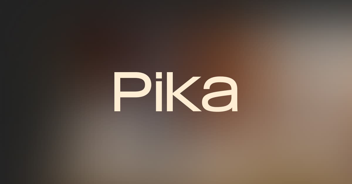 Pika Video